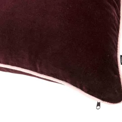 Kremmerhuset Putetrekk Piper 48x48cm burgunder| Putetrekk