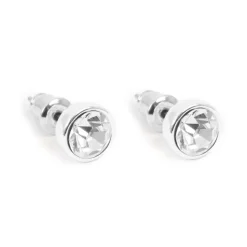 Kremmerhuset Øredobber med klar sten, Sølv| Ørepynt