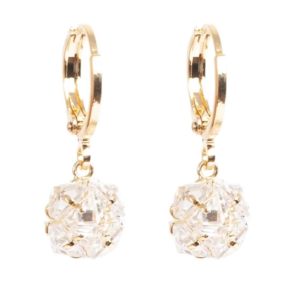 Kremmerhuset Øreringer med charm, gull| Ørepynt