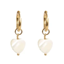 Kremmerhuset Øreringer, MOP, Gull| Ørepynt