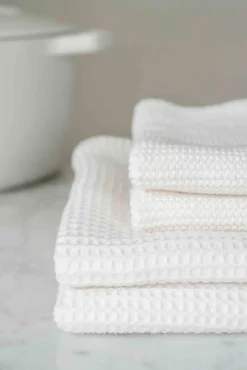 Kremmerhuset Sabor - Home Kjøkkenhåndkle 2-pk hvit| Kjøkkentekstil