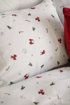 Kremmerhuset Sengesett Flanell Christmas 140*200 cm| Juletekstil