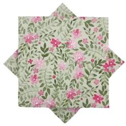 Kremmerhuset Serviett blomster harmoni rosa| Servietter