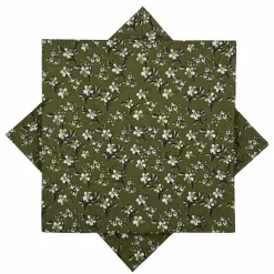 Kremmerhuset Serviett Tiny Flowers grønn| Servietter