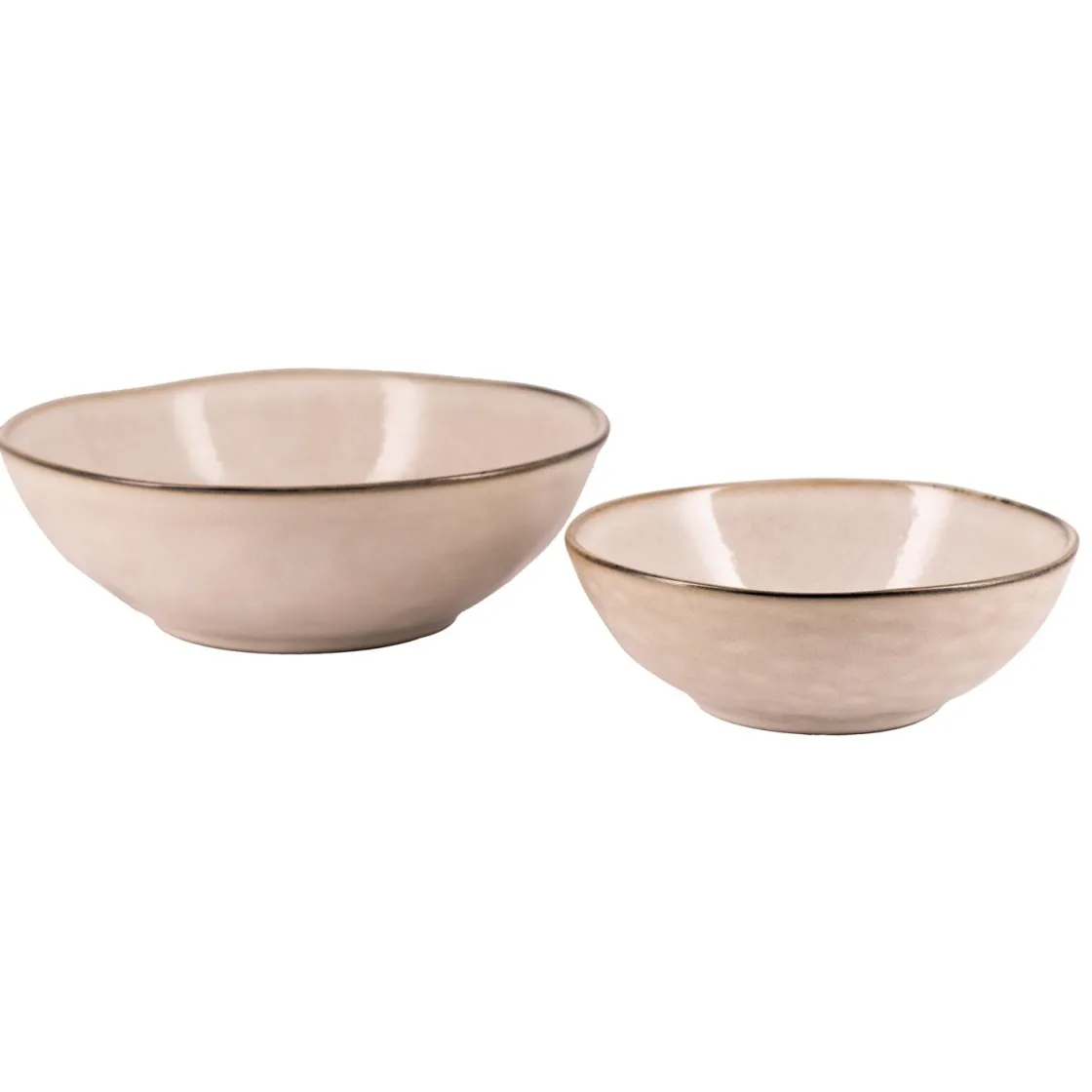 Kremmerhuset Skål Iben 18cm beige| Skåler|Servise