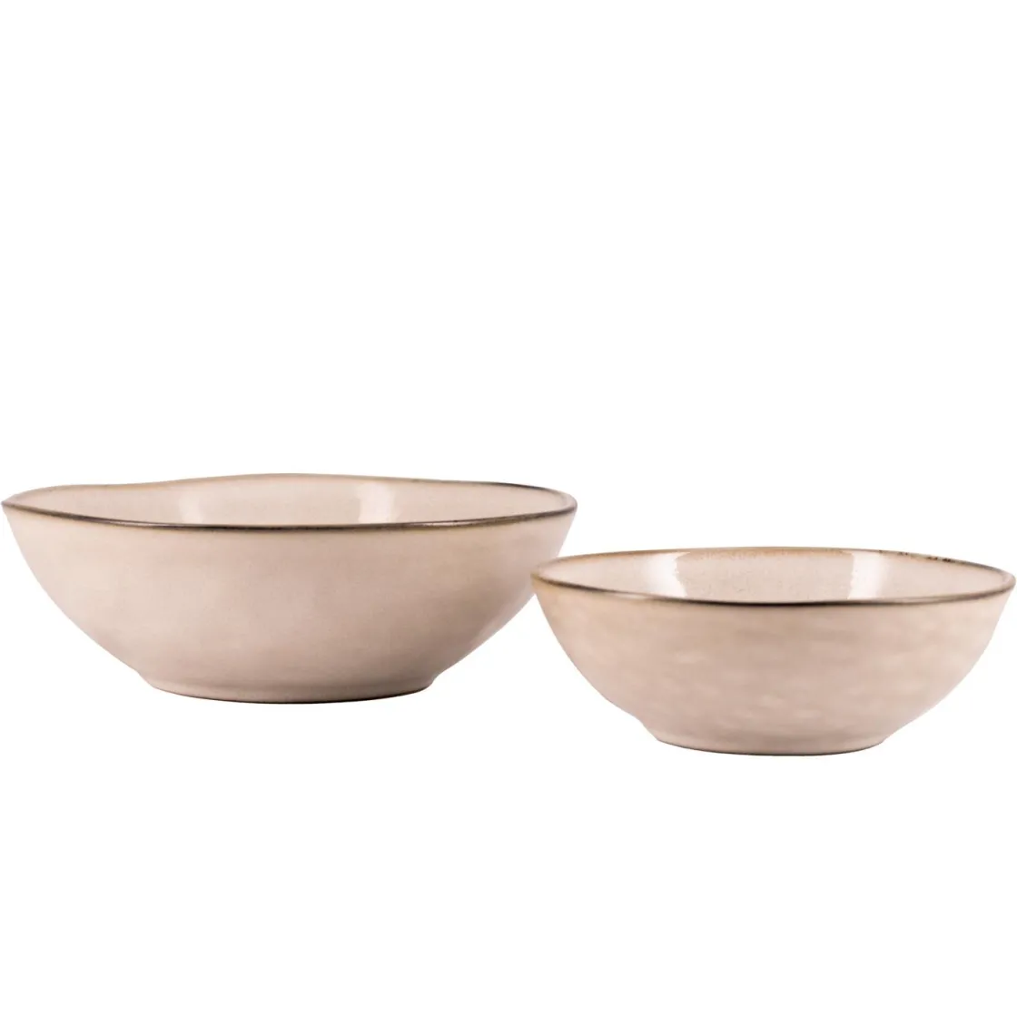 Kremmerhuset Skål Iben 18cm beige| Skåler|Servise