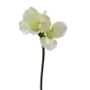 Kremmerhuset Stilkblomst Amaryllis hvit| Kunstige Blomster|Juletrær Og Julegrønt