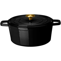 Kremmerhuset Støpejernsgryte Sabor 4L sort| Kjøkkenredskaper|Gavetips