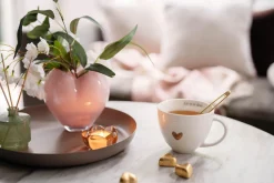 Kremmerhuset Telysholder Blomst 3,8 cm brun| Lysestaker|Lykter