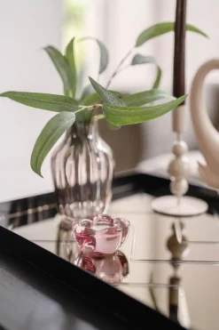 Kremmerhuset Telysholder Blomst 3,8 cm rosa| Lysestaker